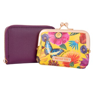 Foto 6 | Cartera Manuela Nicole Lee con Tarjetero Butter-Flower Multicolor
