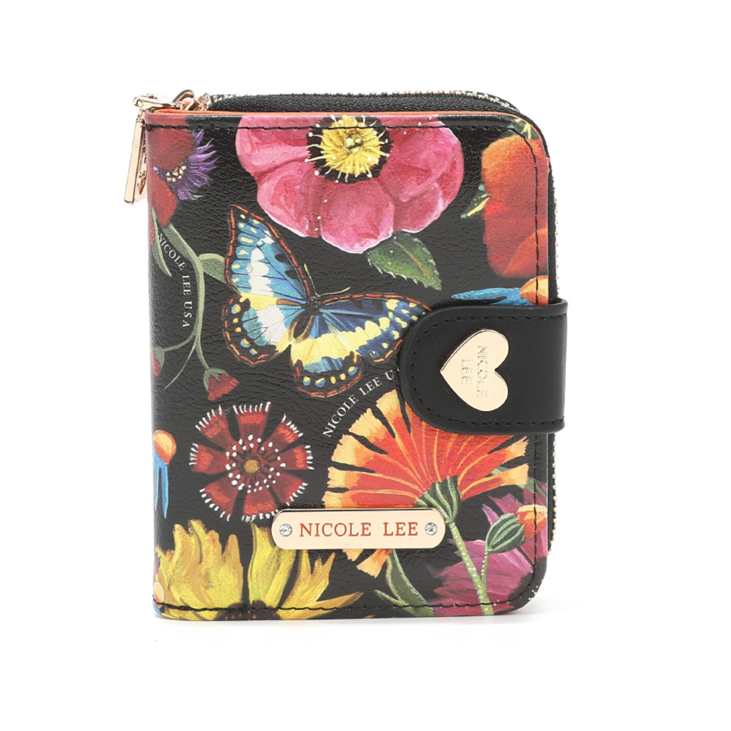 Foto 1 | Cartera Chica Nicole Lee con Tarjetero Butter-flower Multicolor
