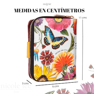 Foto 5 | Cartera Nicole Lee con Tarjetero Butter-flower Multicolor