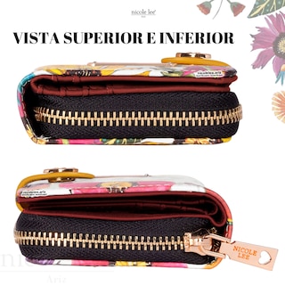 Foto 6 | Cartera Nicole Lee con Tarjetero Butter-flower Multicolor