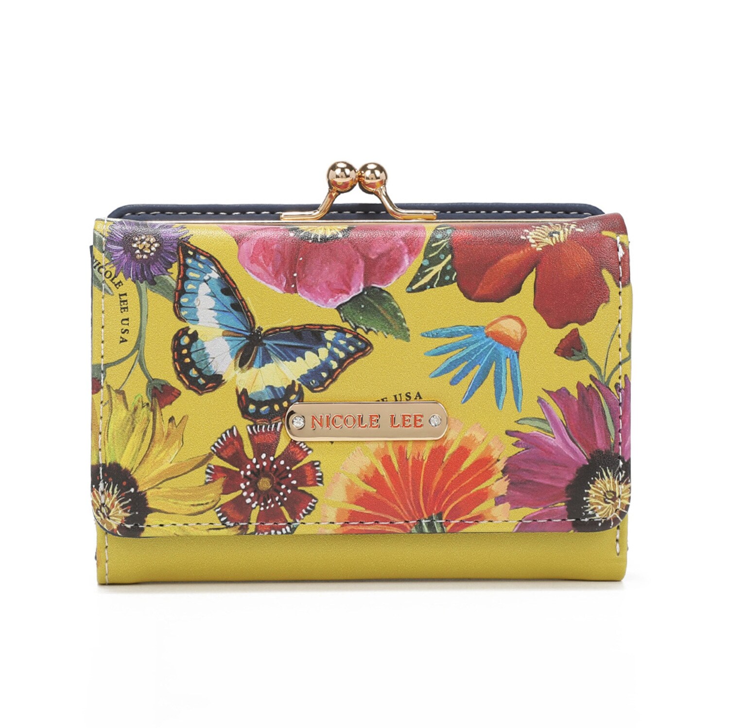 Cartera Nicole Lee con Solapa Agustina Multicolor $468