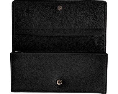 Foto 3 | Cartera Para Dama Tendensi Material Piel Color Negro Angel-gl-blk