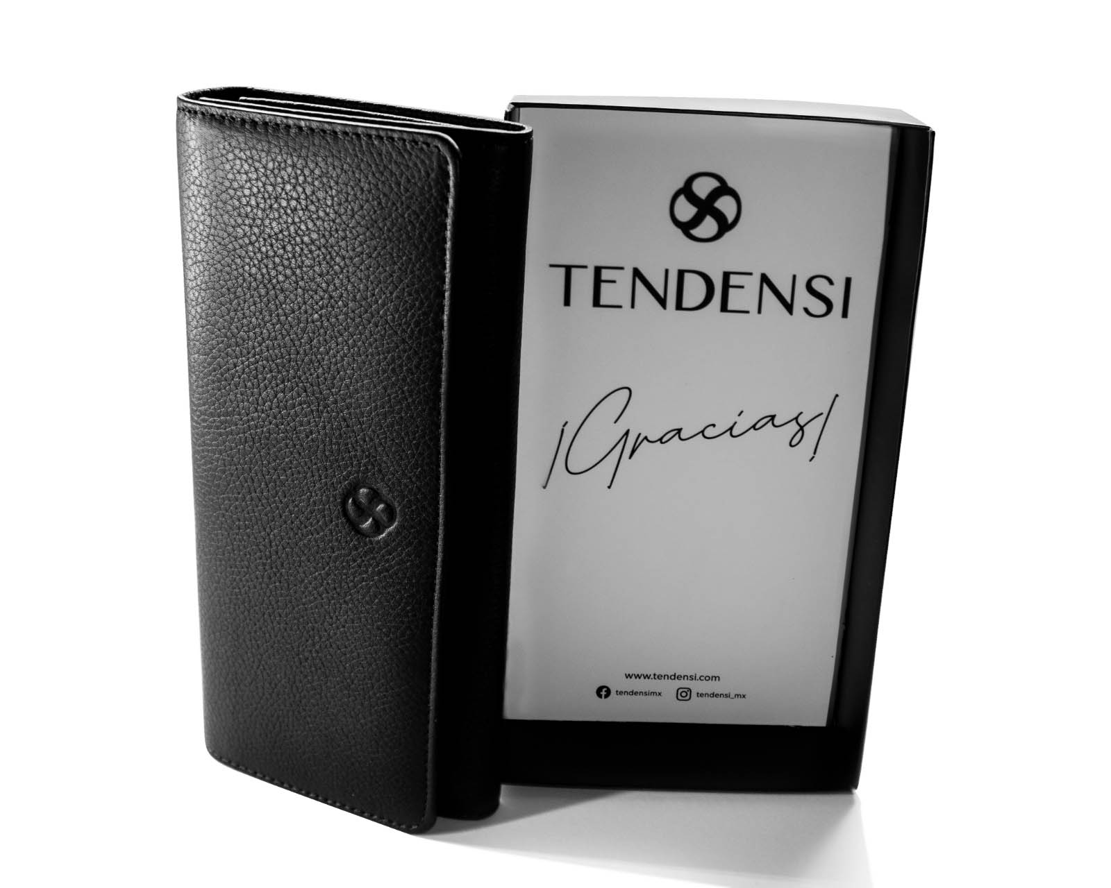 Foto 5 | Cartera Para Dama Tendensi Material Piel Color Negro Angel-gl-blk