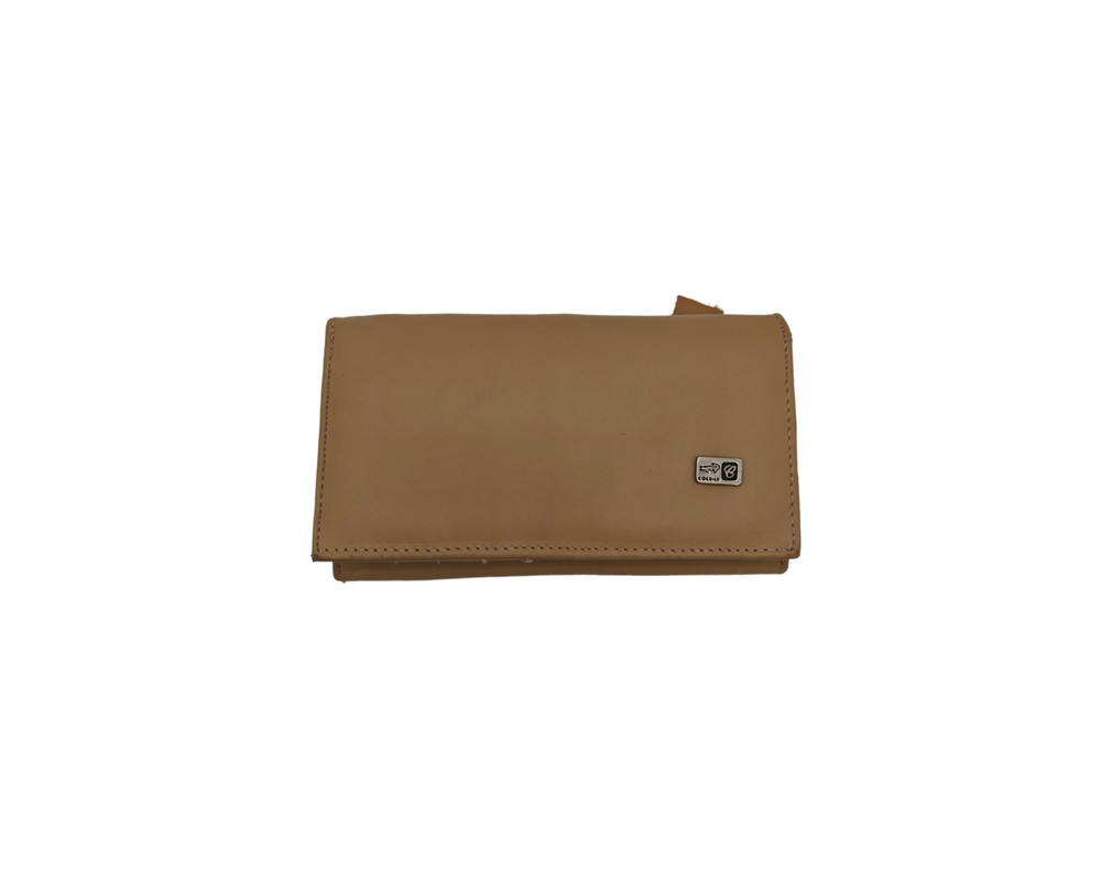 Foto 1 | Cartera En Piel Vacuno Fana Lisa Camel