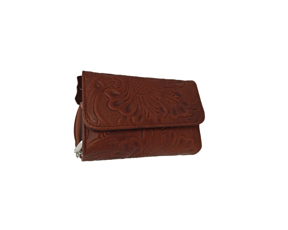 Cartera En Piel Vacuno Cincelada Fana Sofia Chedron
