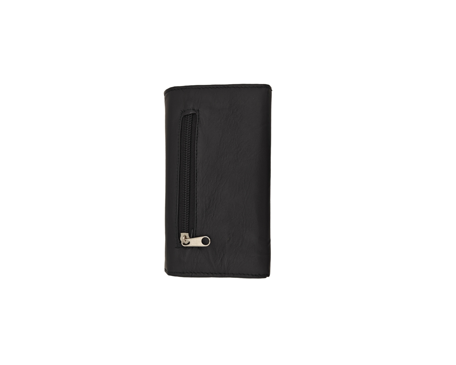 Foto 3 pulgar | Cartera En Piel Vacuno Fana Lisa Negro
