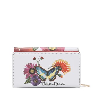 Foto 2 | Cartera Marca Nicole Lee Silvana Butter-flower White