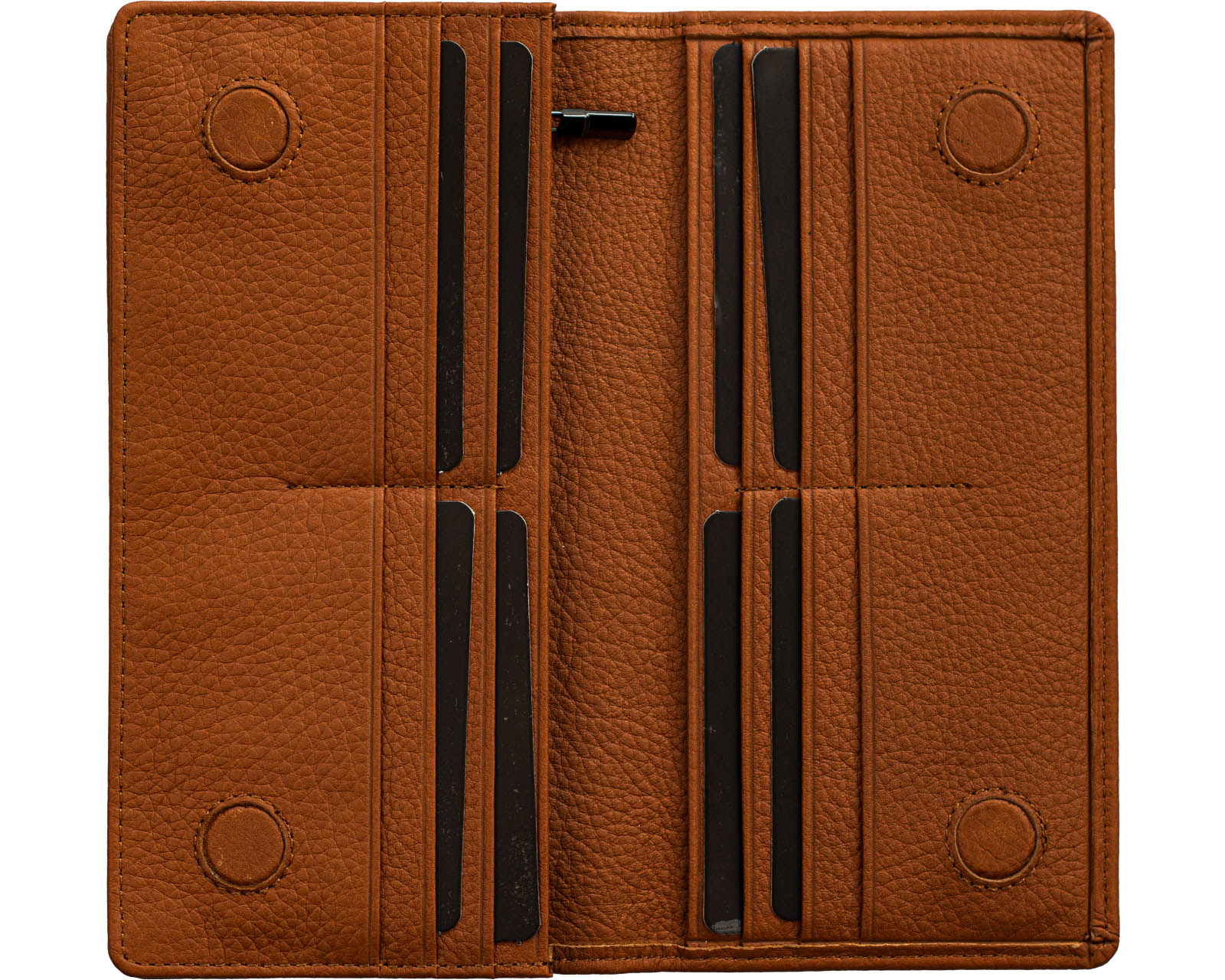 Foto 2 | Cartera de Piel Tendensi Hamburg-gl-tan color Marrón para Dama