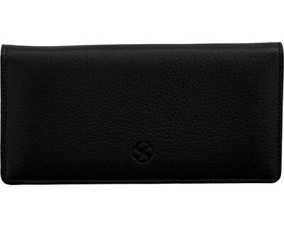 Foto 1 | Cartera de Piel Tendensi Hamburg-gl-blk color Negro para Dama