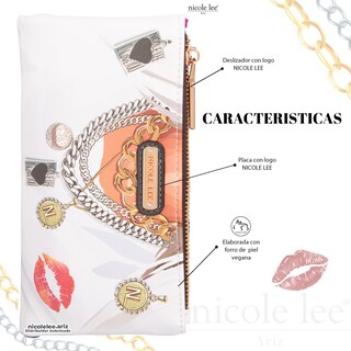 Foto 2 | Cartera Amanda Marca Nicole Lee Flexible Goddess Of Love