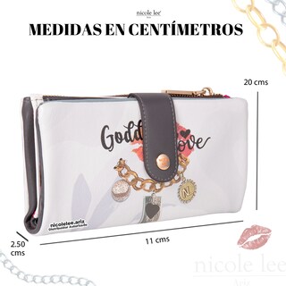 Foto 4 | Cartera Amanda Marca Nicole Lee Flexible Goddess Of Love