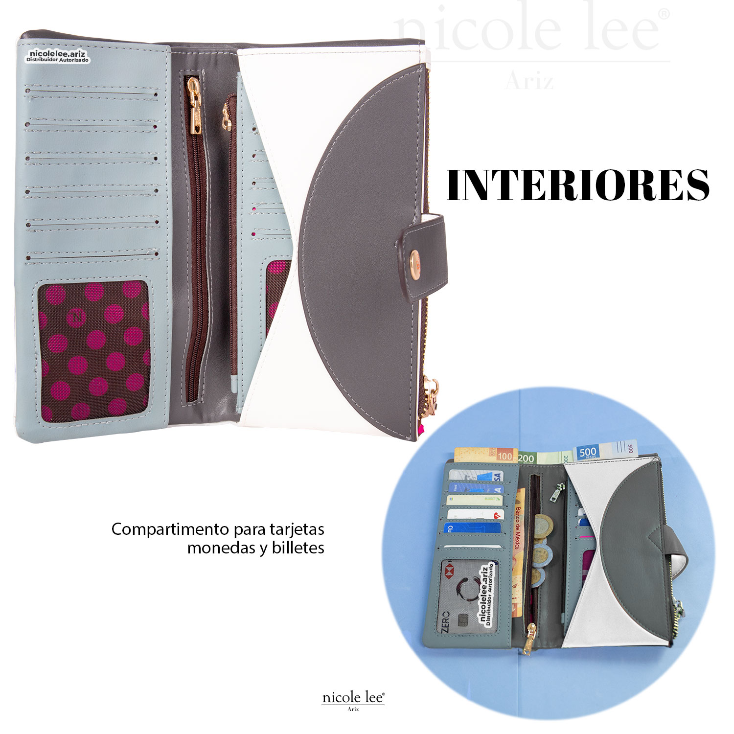 Foto 6 | Cartera Amanda Marca Nicole Lee Flexible Goddess Of Love