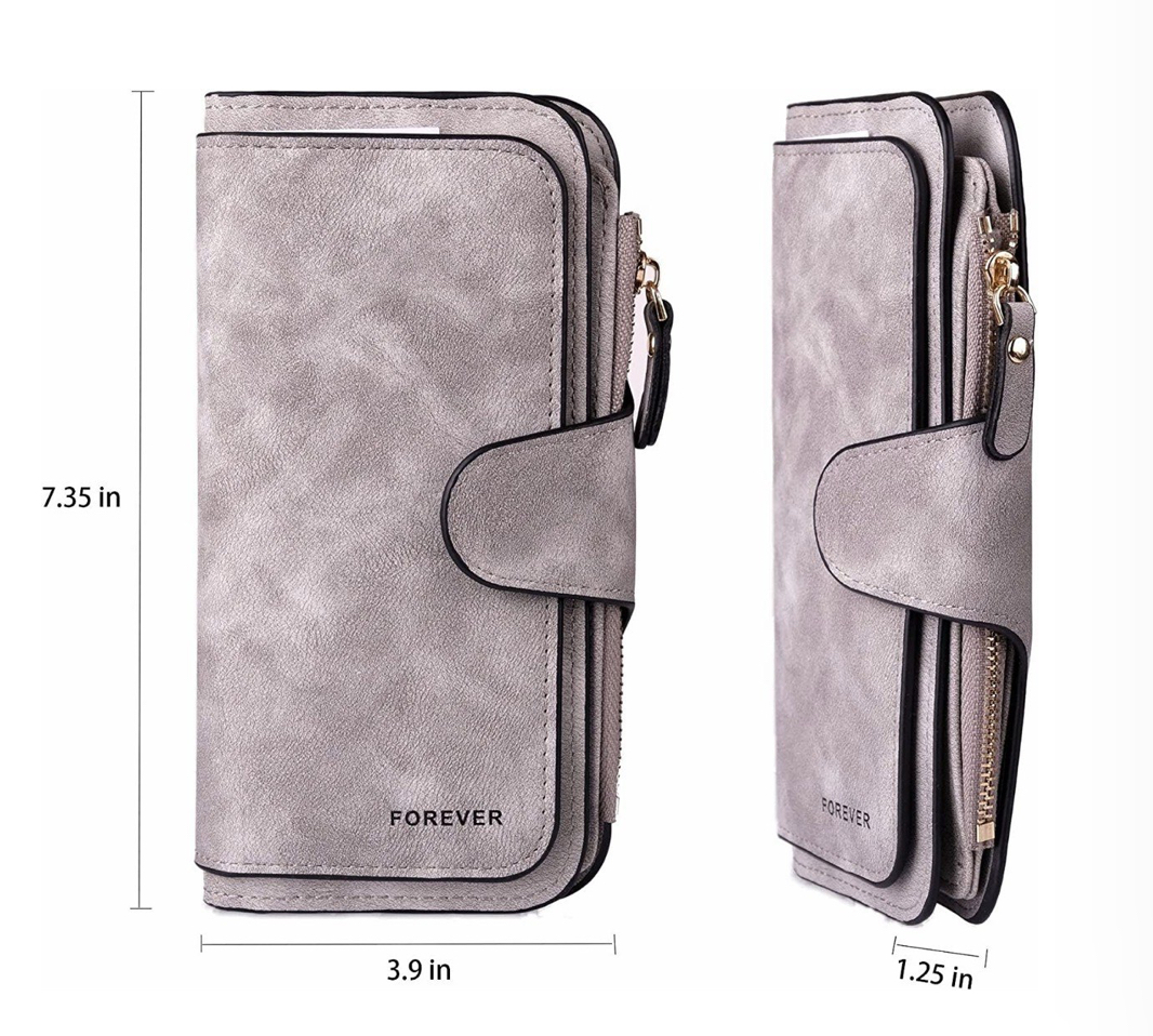 Foto 2 | Cartera Funbu color Gris para Mujer