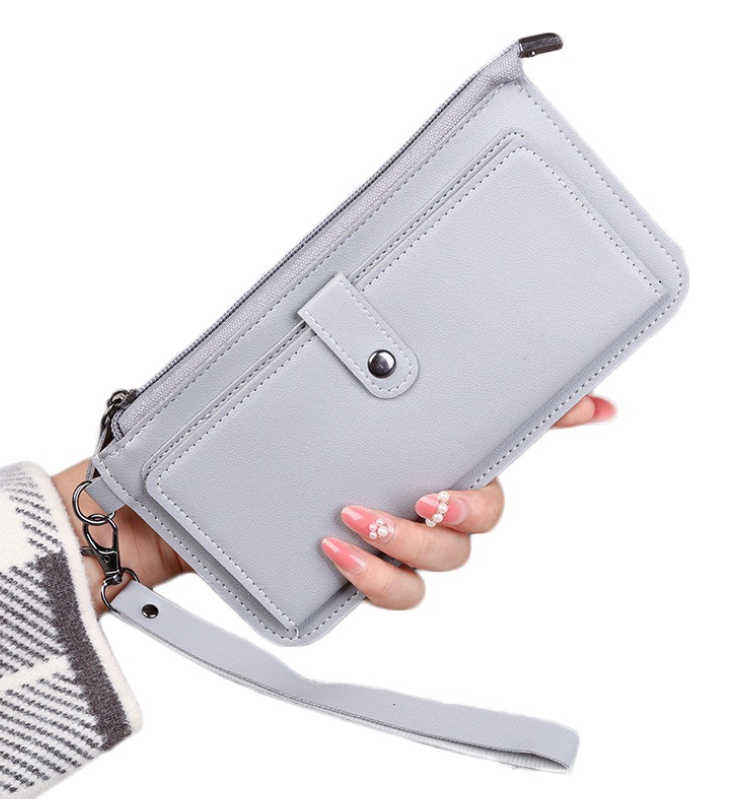 Foto 2 pulgar | Cartera Funbu color Gris para Mujer