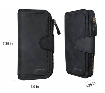 Foto 2 | Cartera Funbu color Negro para Mujer