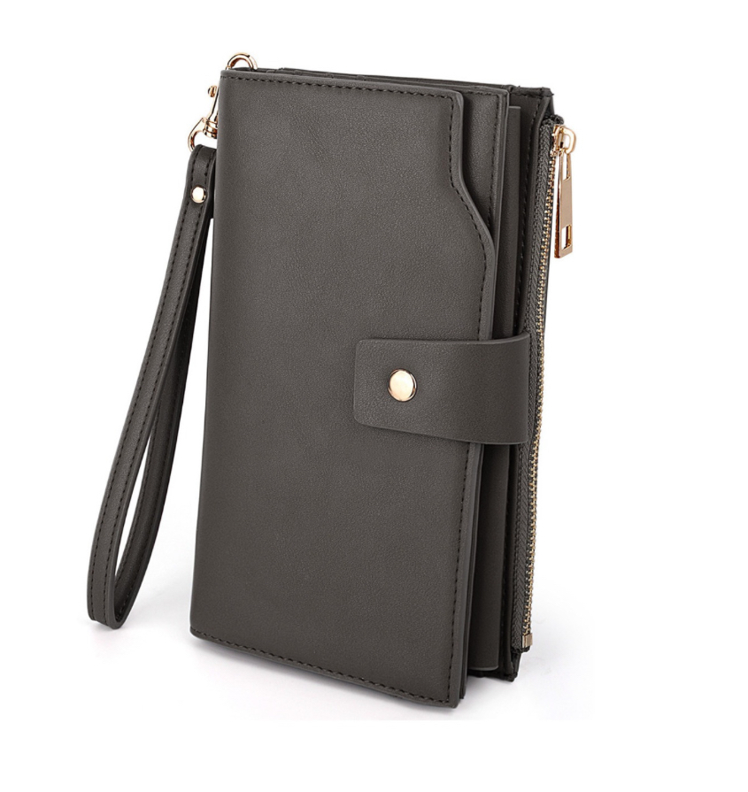 Foto 1 | Cartera Funbu Gris con 21 Ranuras y Muñequera