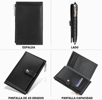 Foto 2 | Cartera Funbu Negra para Mujer