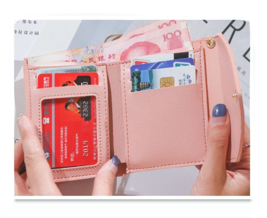 Foto 4 pulgar | Cartera Funbu Rosa para Mujer