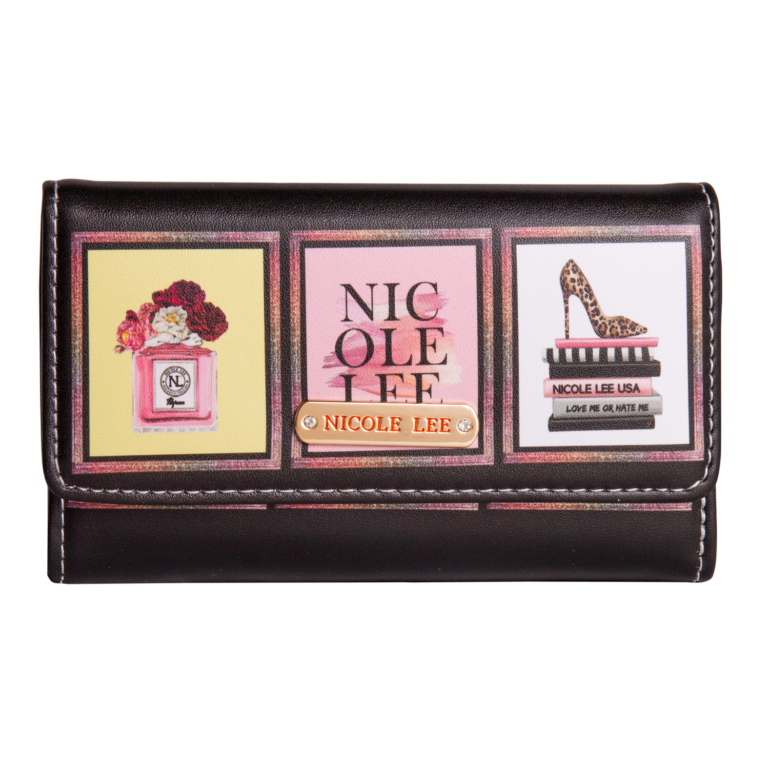Cartera Marca Nicole Lee Silvana Amor Fuera Del Cuadro