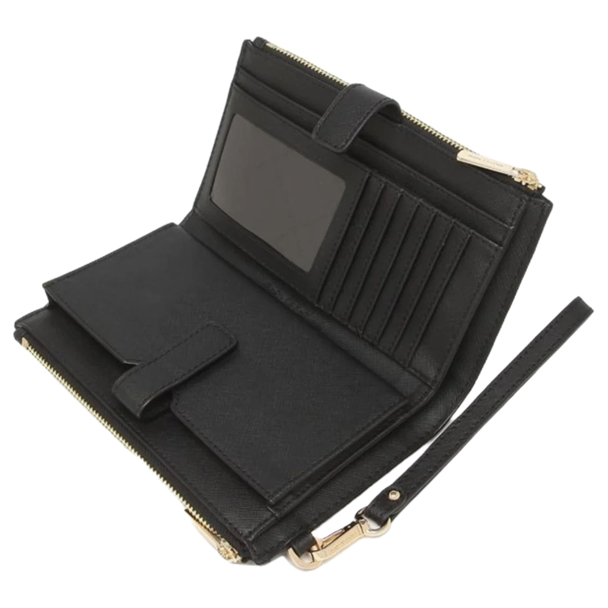 Foto 3 | Cartera Michael Kors Double Zip Wristlet 35f8gtvw0l Negro