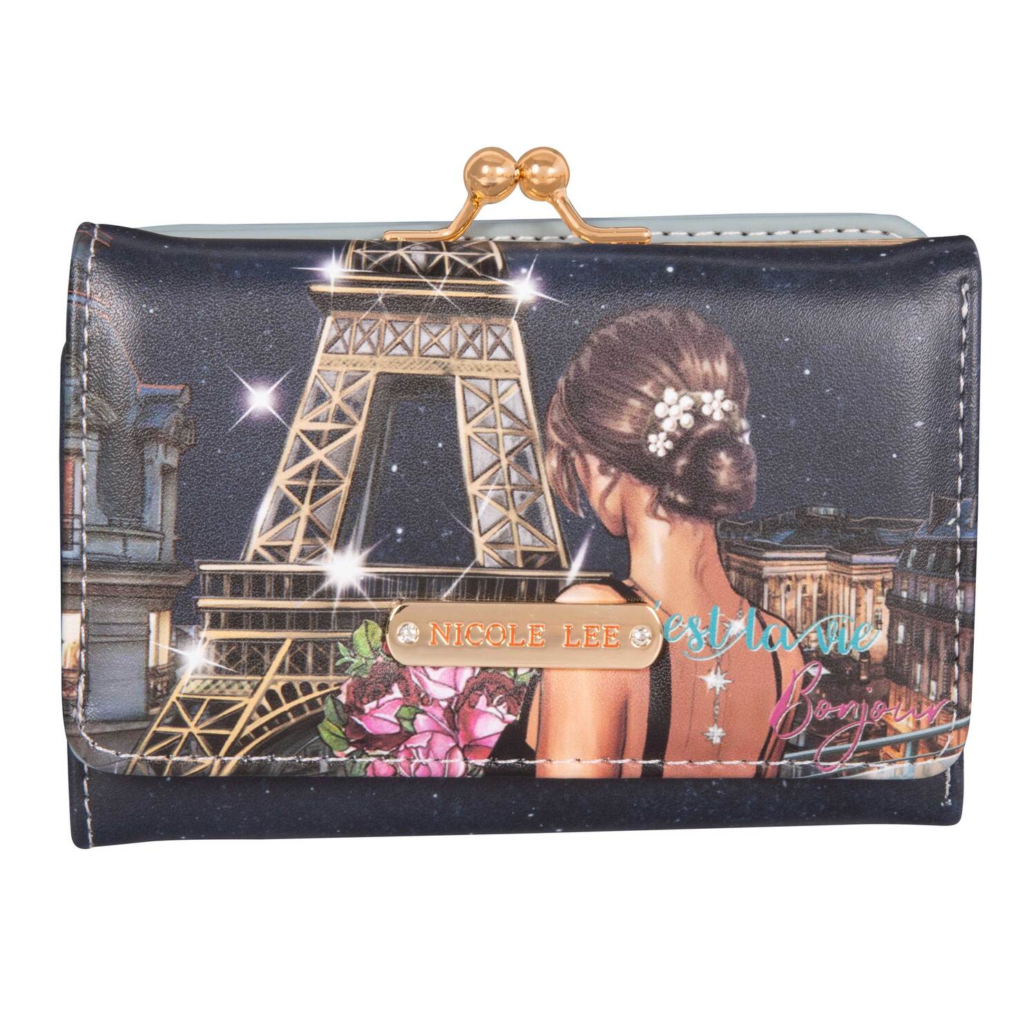 Cartera Agustina Nicole Lee con Solapa Tonight For You