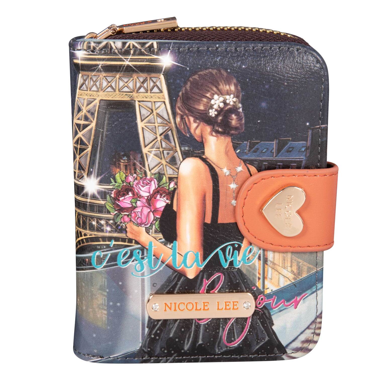 Cartera Nicole Lee con Tarjetero Tonight For You