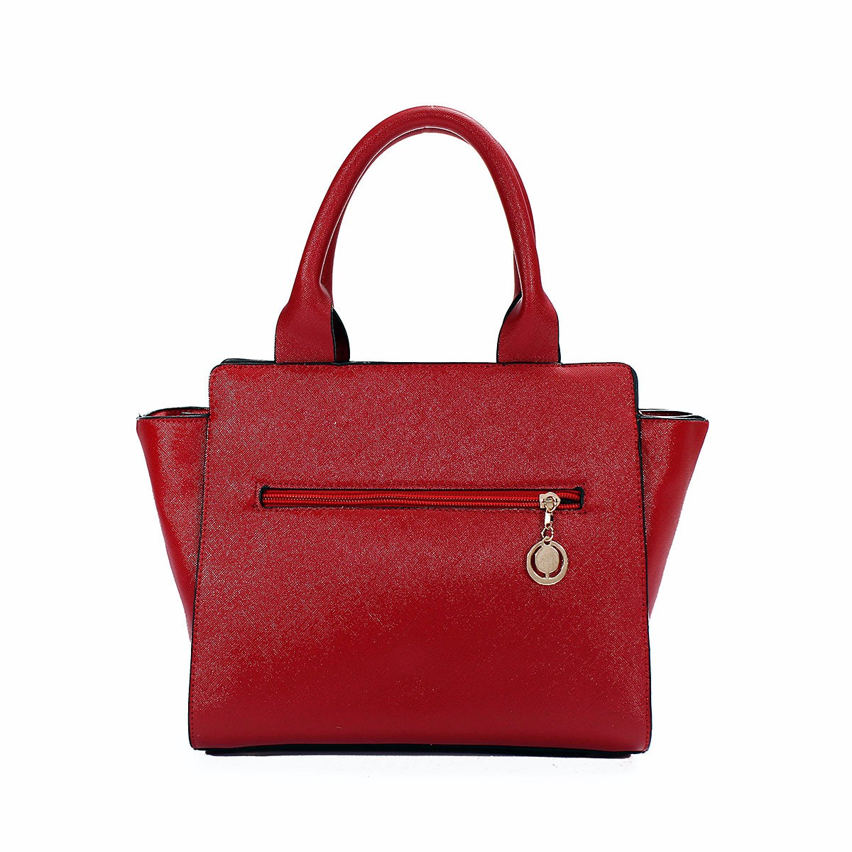 Foto 3 pulgar | Venta Internacional - Bolso de Cuero de Moda Rojo para Mujer