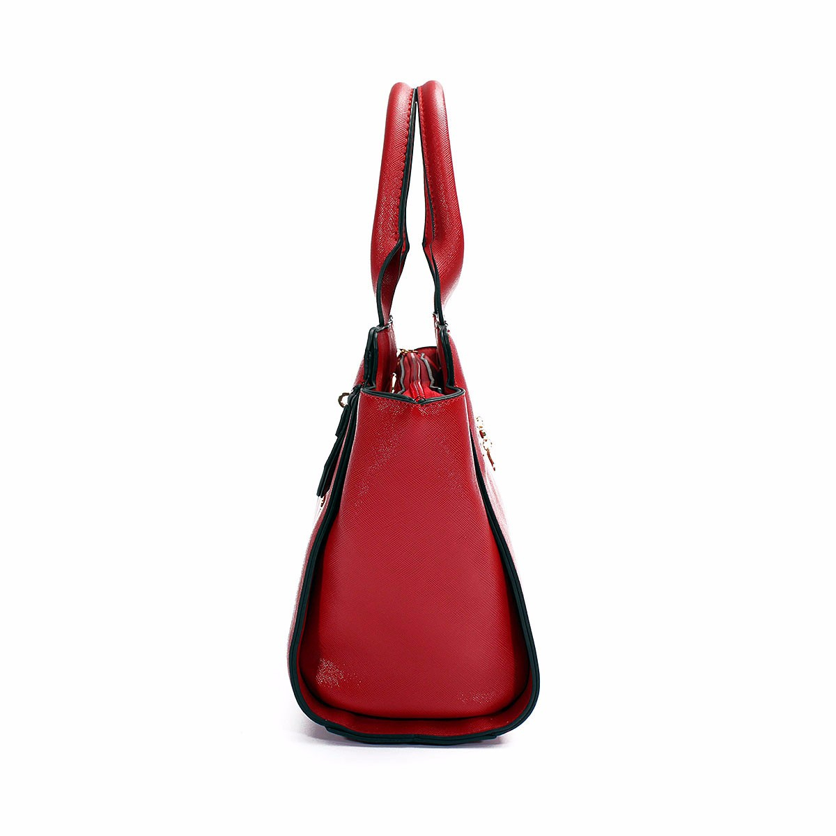 Foto 4 pulgar | Venta Internacional - Bolso de Cuero de Moda Rojo para Mujer