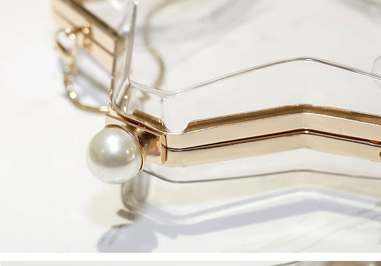 Foto 4 pulgar | Venta Internacional - Bolso Transparente Fashion Star Para Mujer