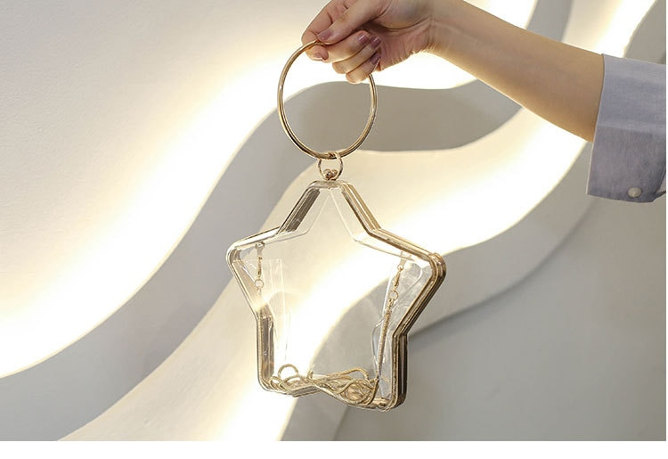 Foto 4 | Venta Internacional - Bolso Transparente Fashion Star Para Mujer