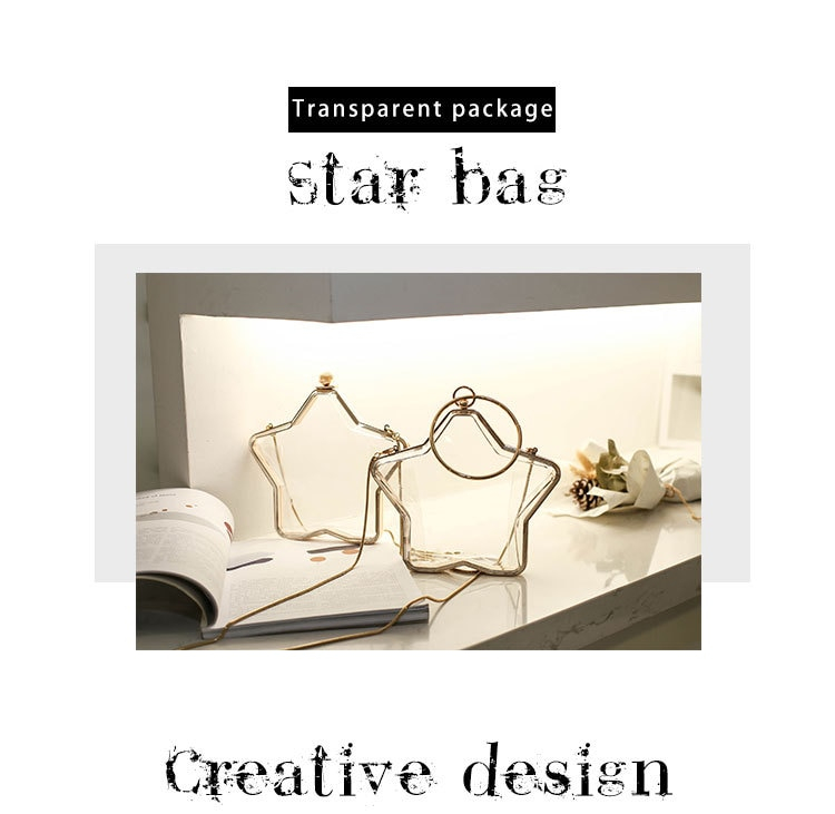 Foto 6 pulgar | Venta Internacional - Bolso Transparente Fashion Star Para Mujer