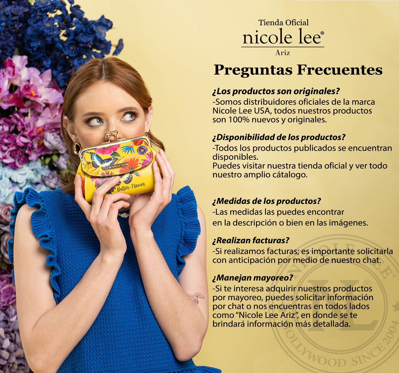 Foto 8 pulgar | Cartera Nicole Lee Manuela con Tarjetero Dreaming Together