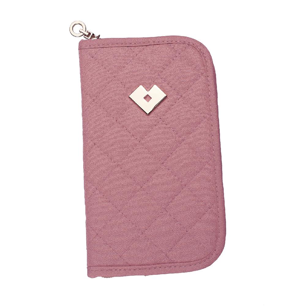 Foto 2 | Cartera Monedero Luckyly Nicky Rosa para Mujer
