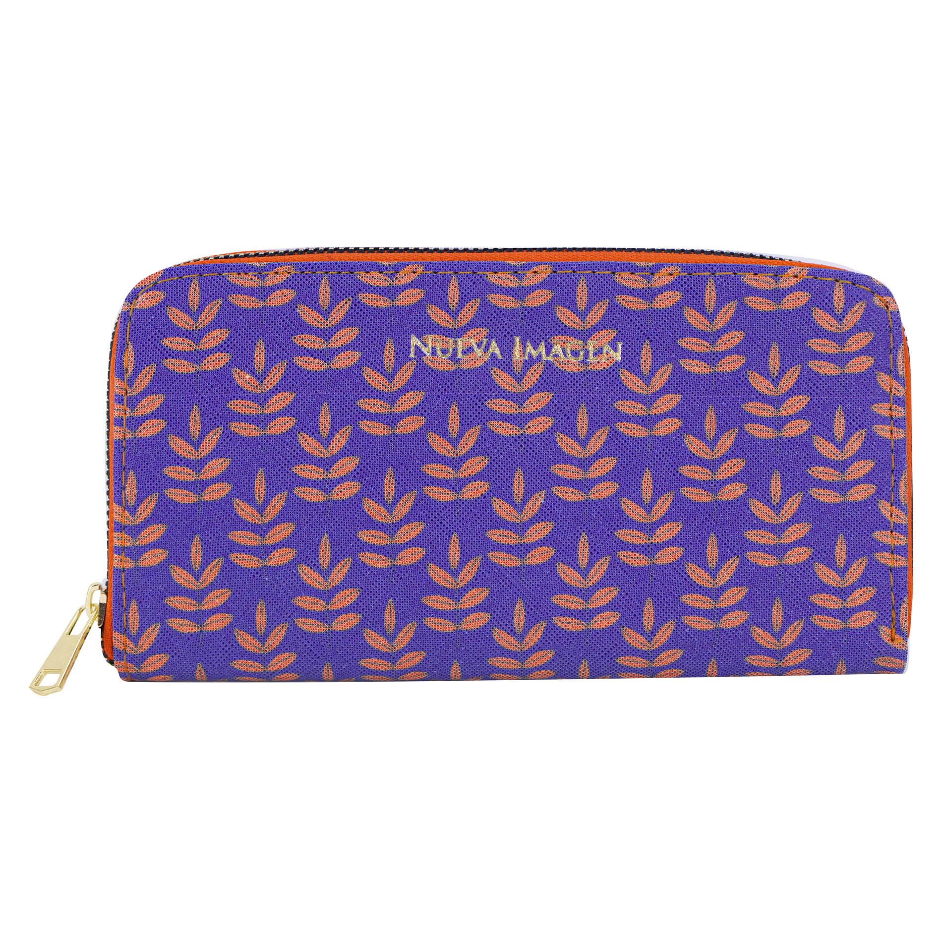 Foto 1 | Cartera Nueva Imagen Est. 3 Naranja para Mujer