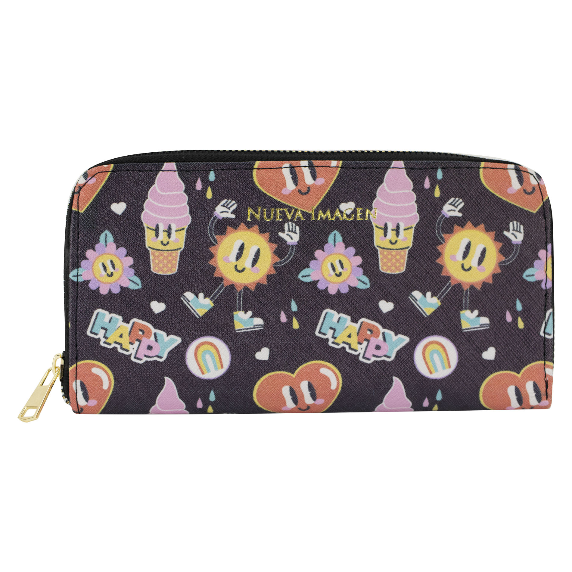 Foto 1 | Cartera Nueva Imagen Est. 3 Negra para Mujer