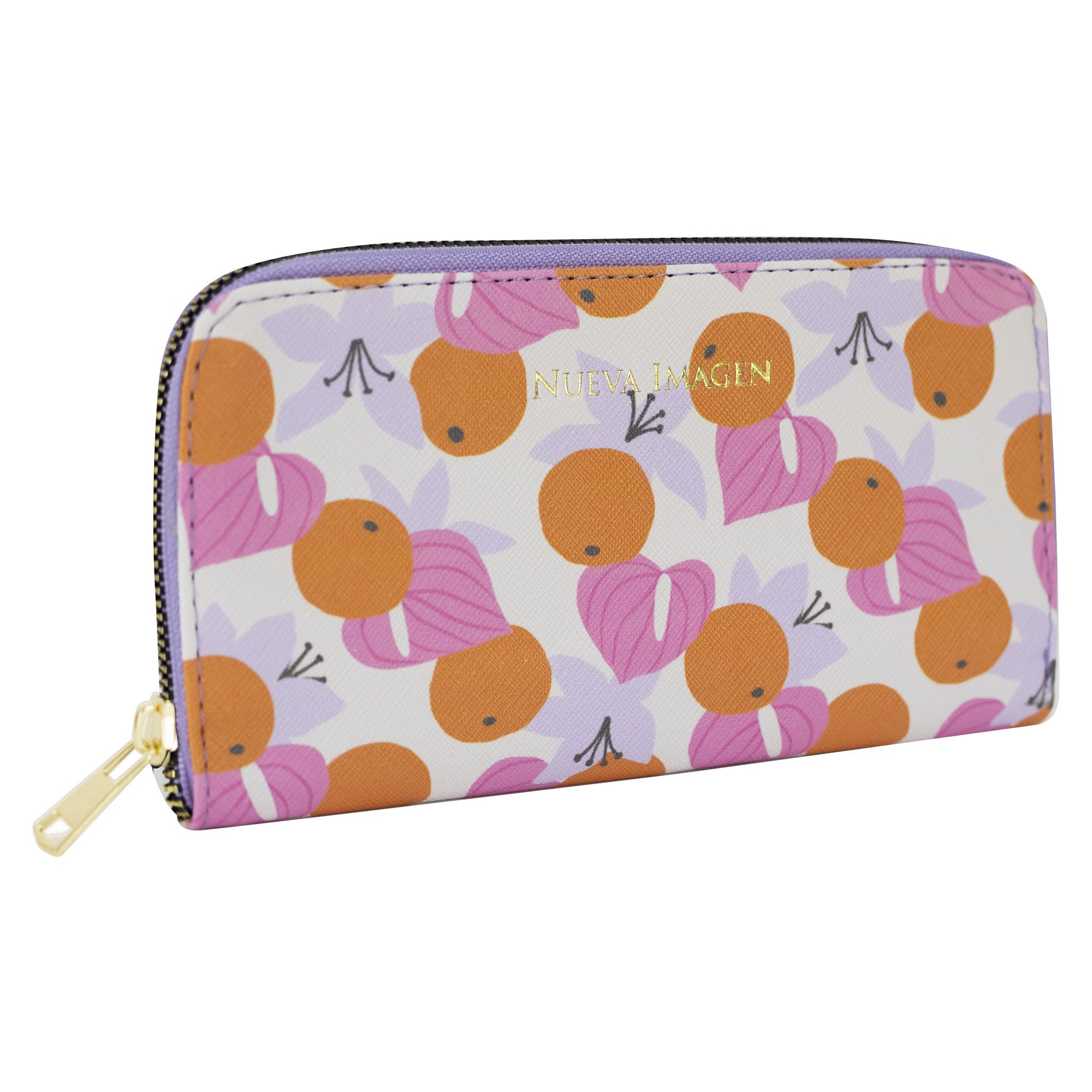 Foto 3 pulgar | Cartera Nueva Imagen Est. 3 Púrpura para Mujer