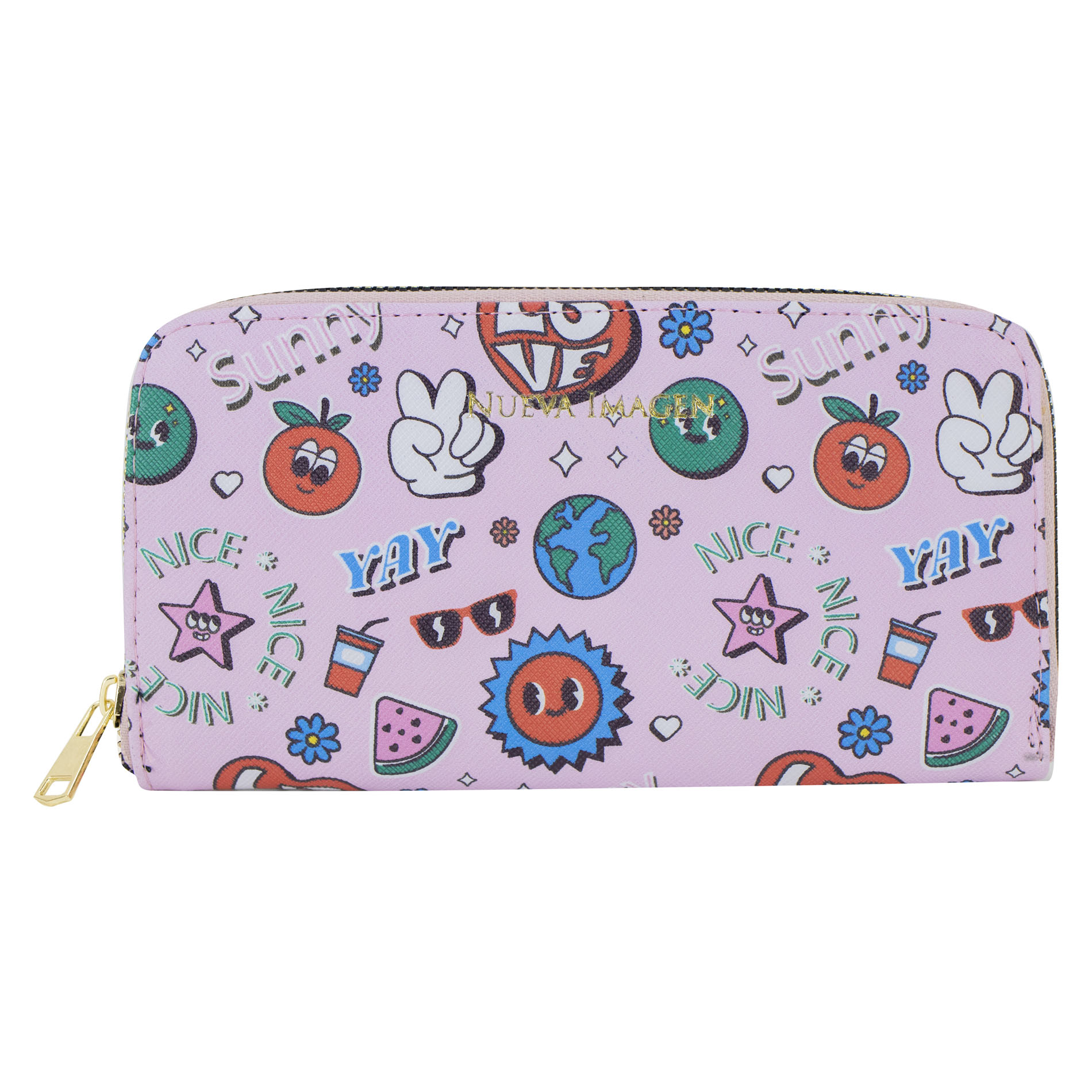 Foto 1 | Cartera Para Dama Nueva Imagen Rosa Nice Love