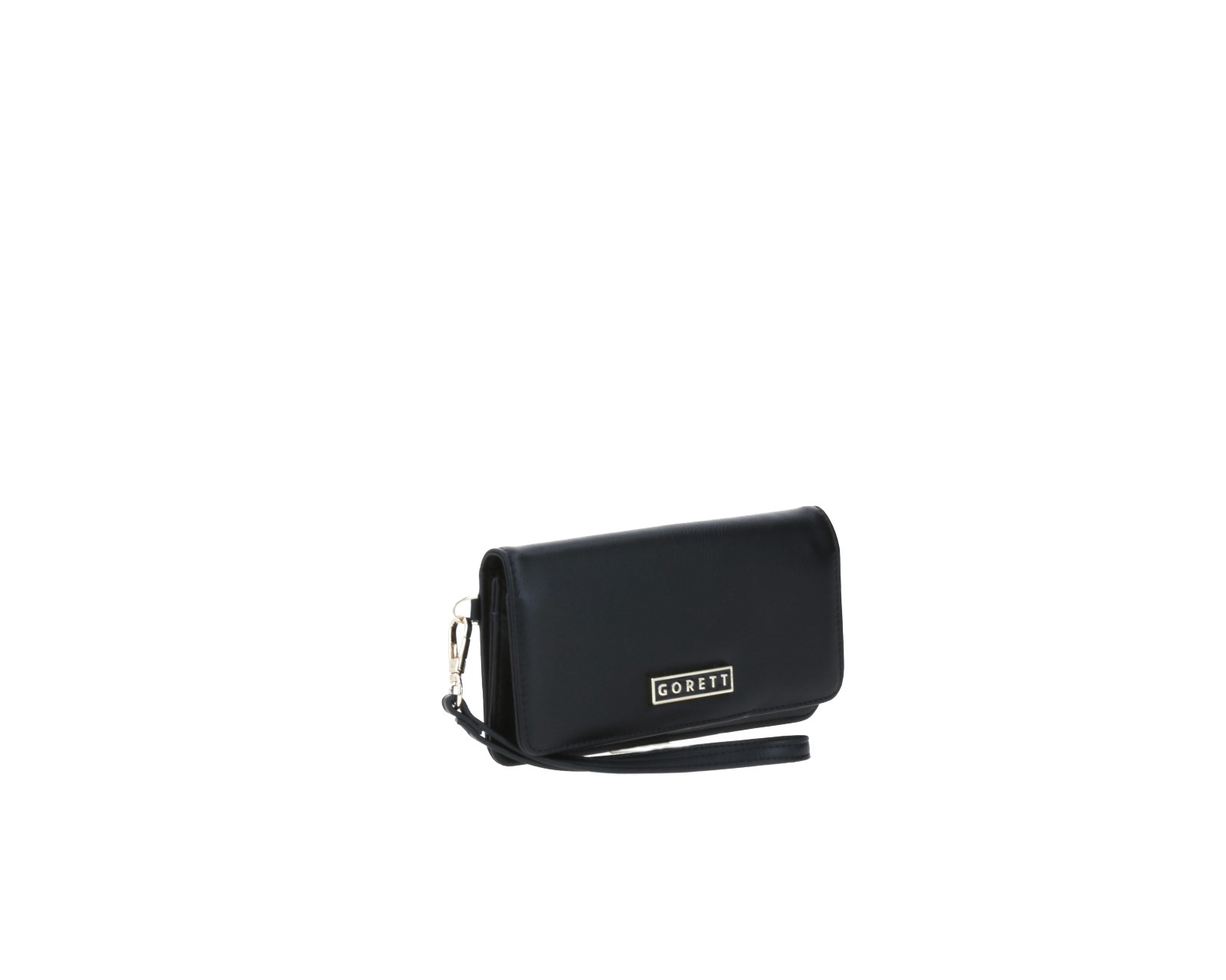Foto 7 pulgar | Cartera Gorett Negra para Mujer
