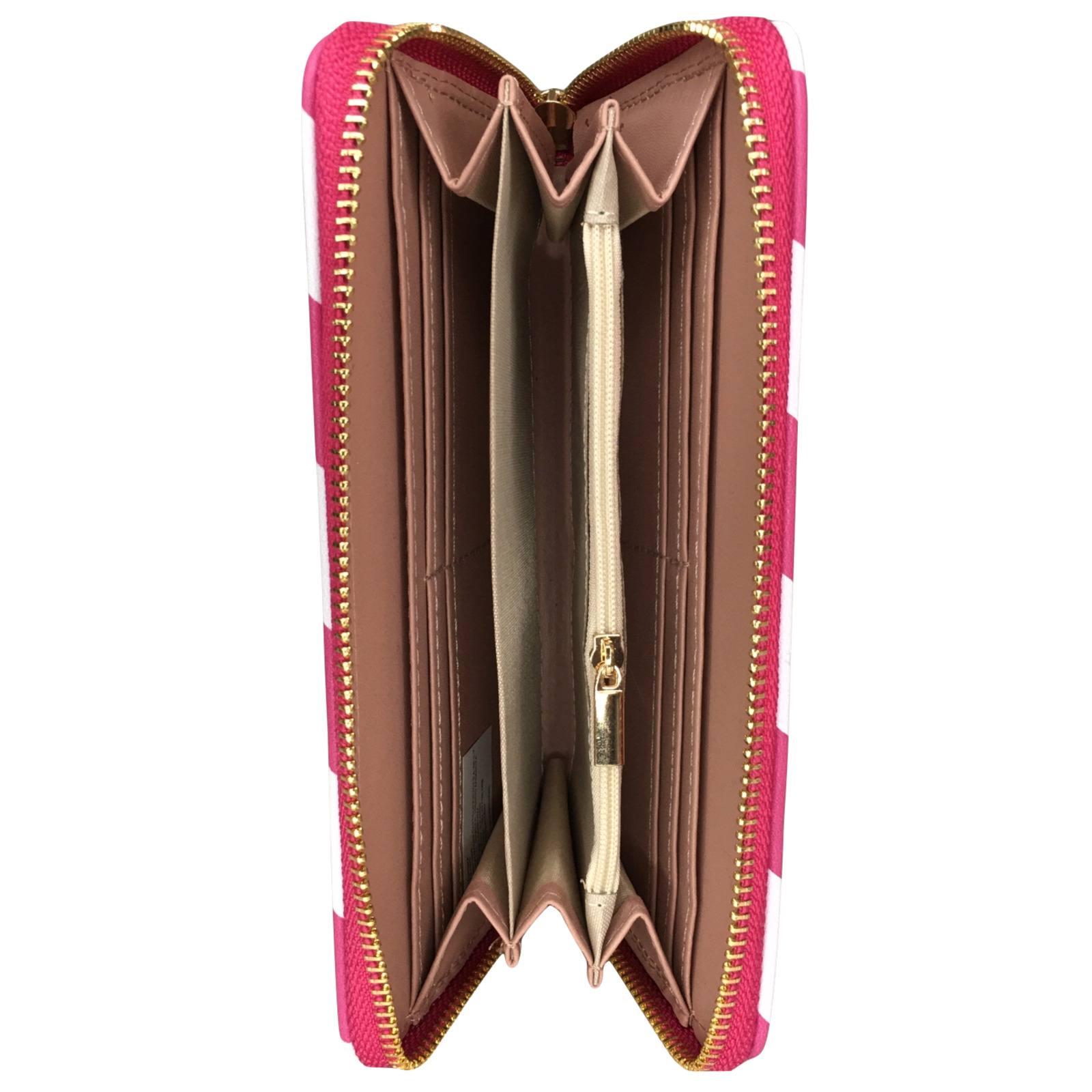 Foto 2 | Cartera para Dama Polo Guy de Vinil Moderna Rosa