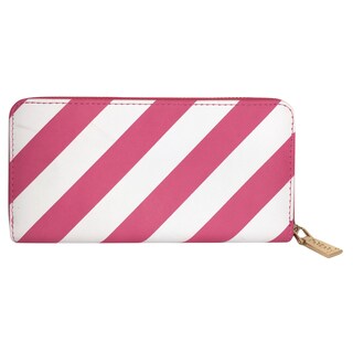Foto 3 | Cartera para Dama Polo Guy de Vinil Moderna Rosa