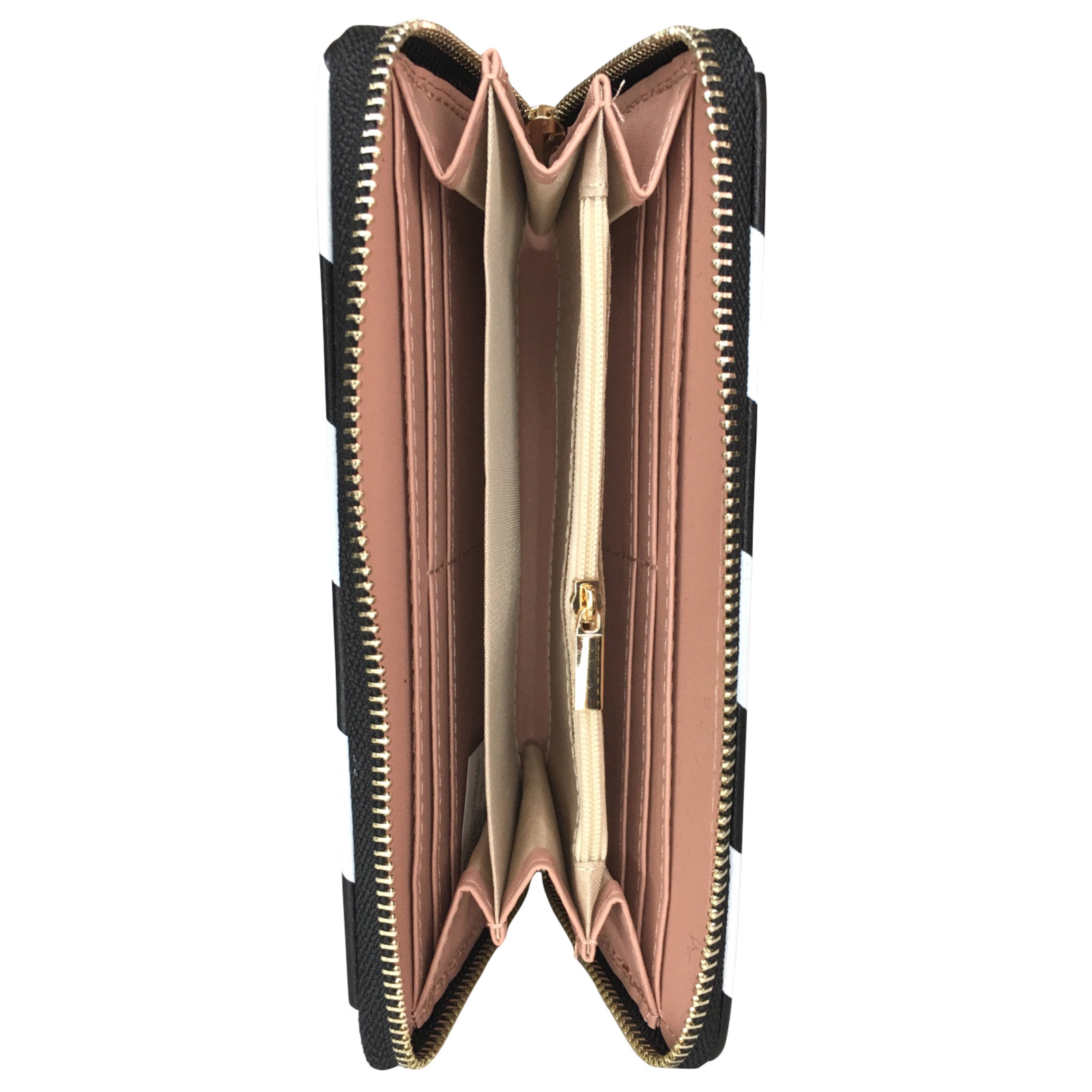Foto 2 | Cartera para Dama Polo Guy de Vinil Moderna Negro