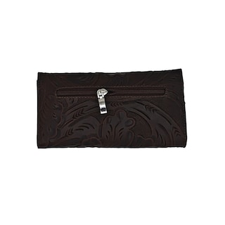 Foto 3 | Cartera En Piel Vacuno Cincelada Fana Fanny Café