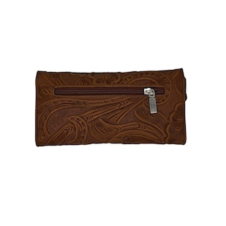 Foto 4 | Cartera En Piel Vacuno Cincelada Fana Fanny Camel