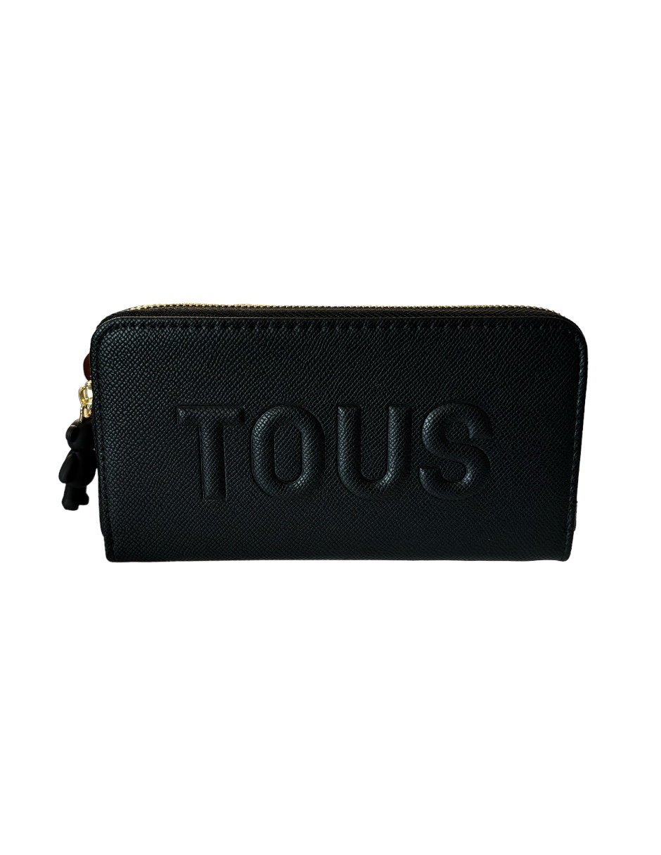 Foto 1 | Cartera Para Mujer Tous Negra Con Llavero