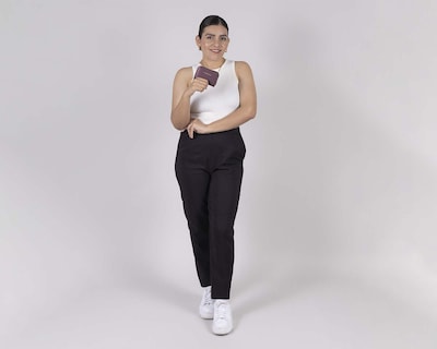 Foto 8 | Cartera Gorett Morada para Mujer