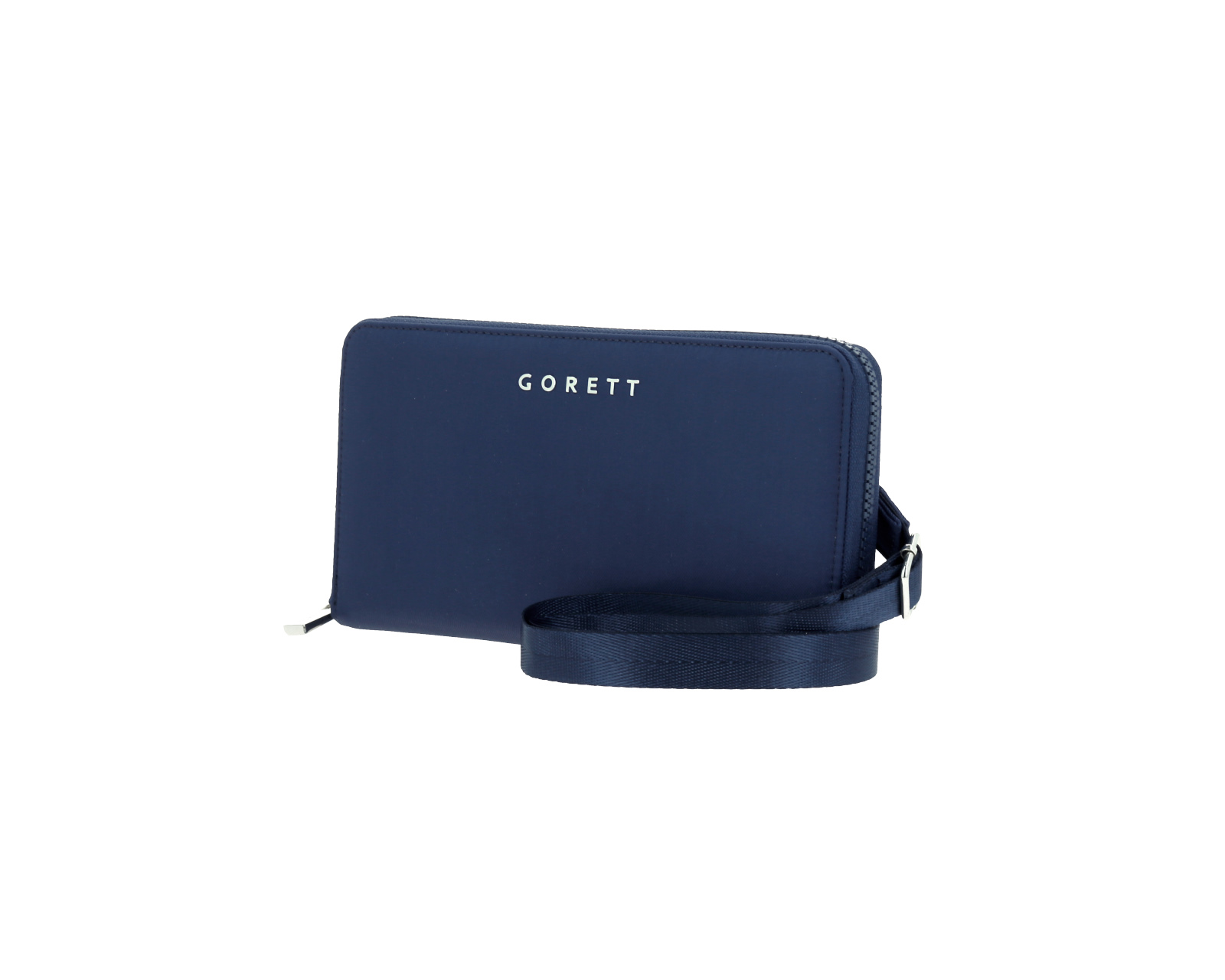 Foto 3 pulgar | Cartera Gorett Azul para Mujer