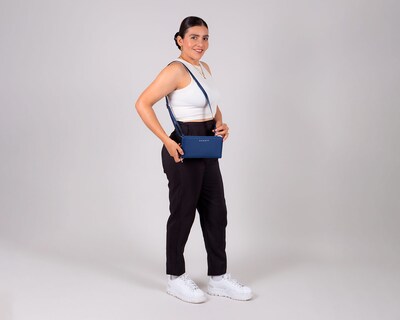Foto 8 | Cartera Gorett Azul para Mujer