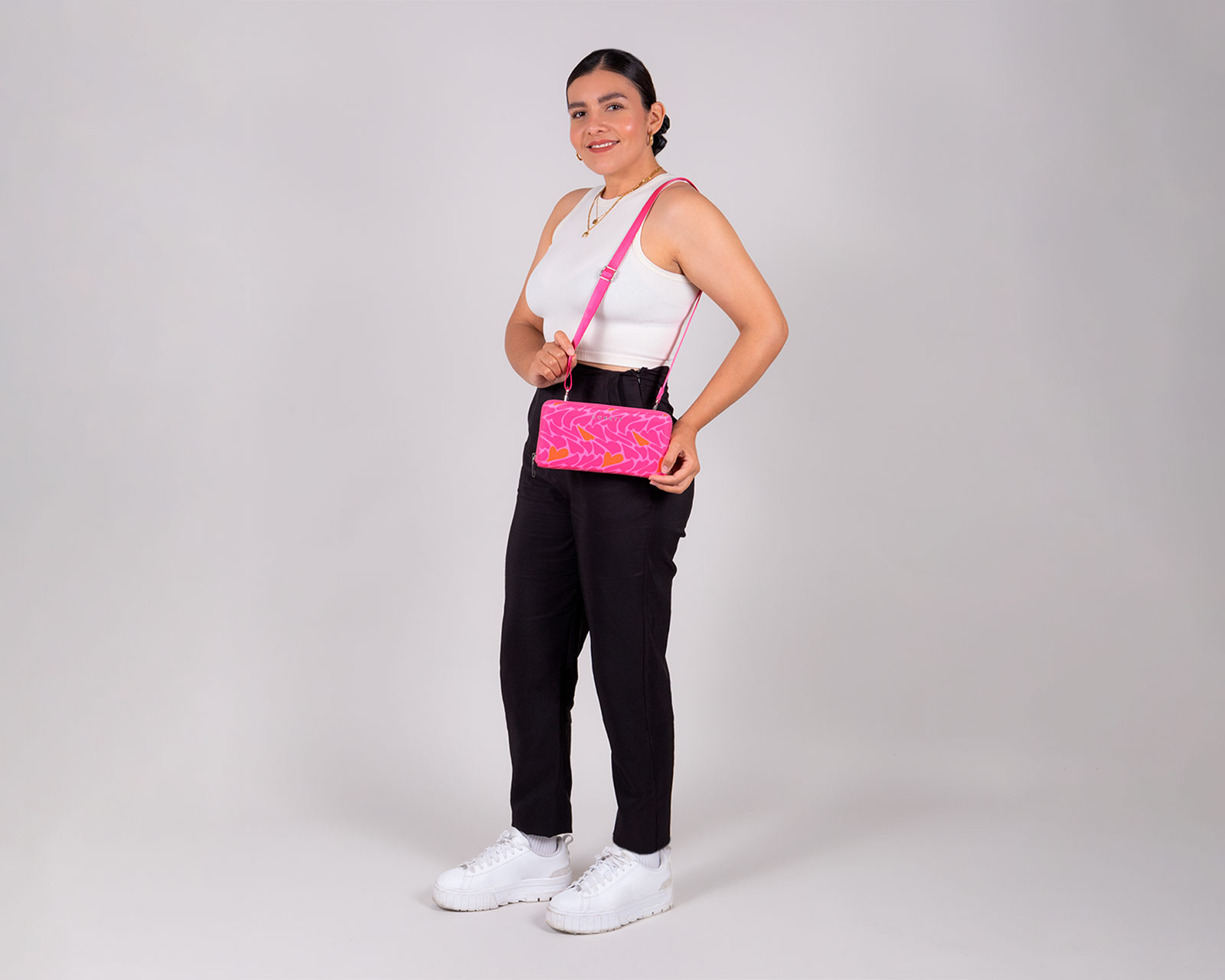 Foto 9 pulgar | Cartera Gorett Rosa para Mujer