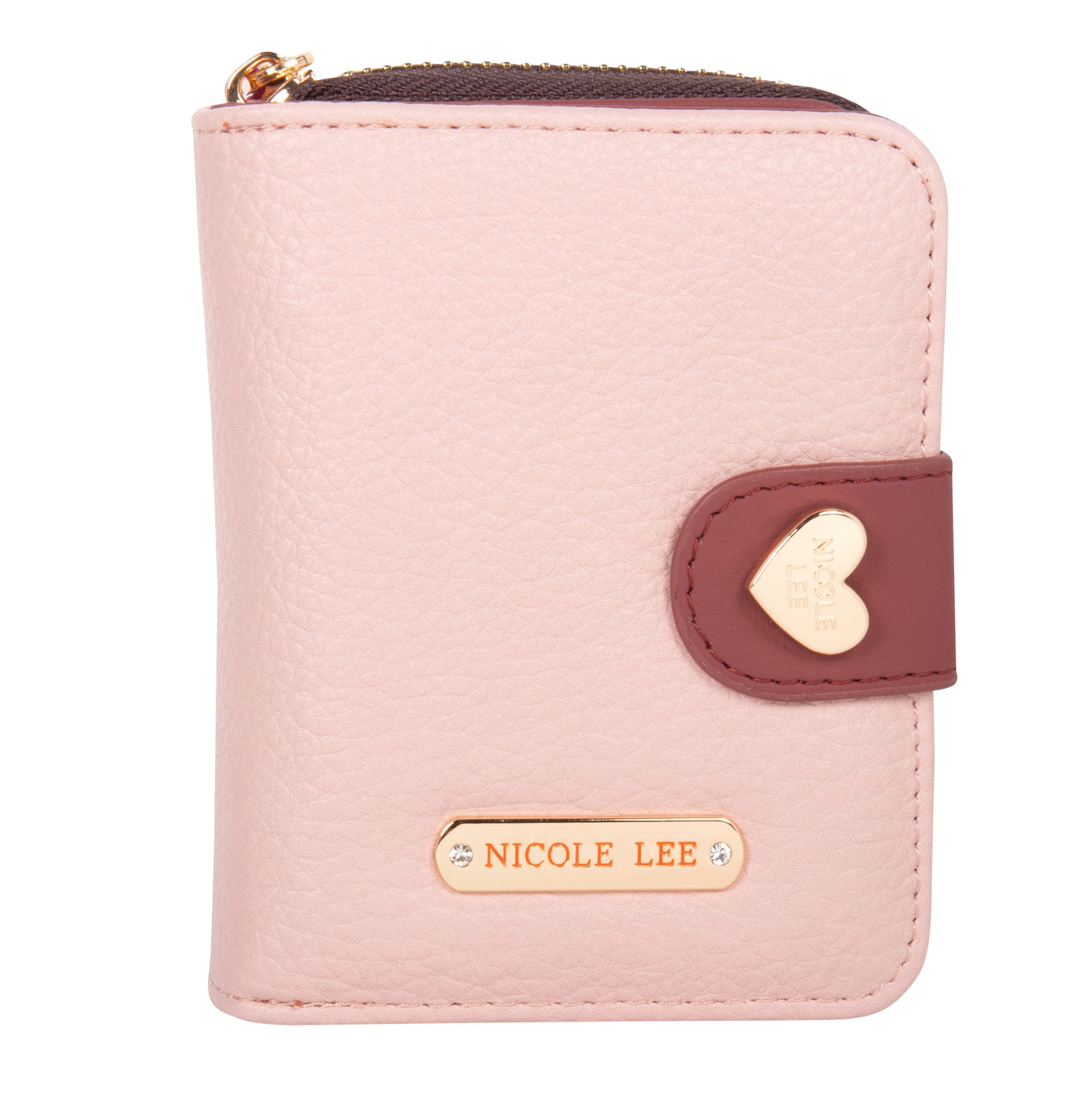 Cartera con Tarjetero Nicole Lee Rosa