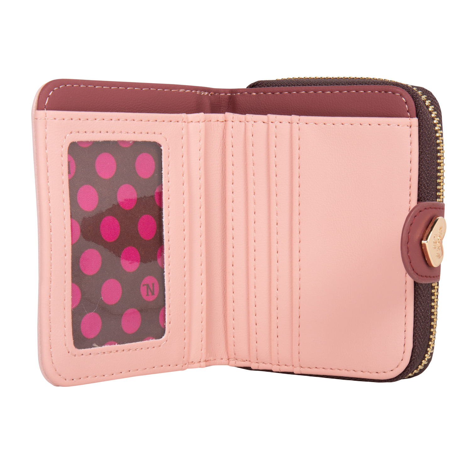 Foto 3 | Cartera con Tarjetero Nicole Lee Rosa